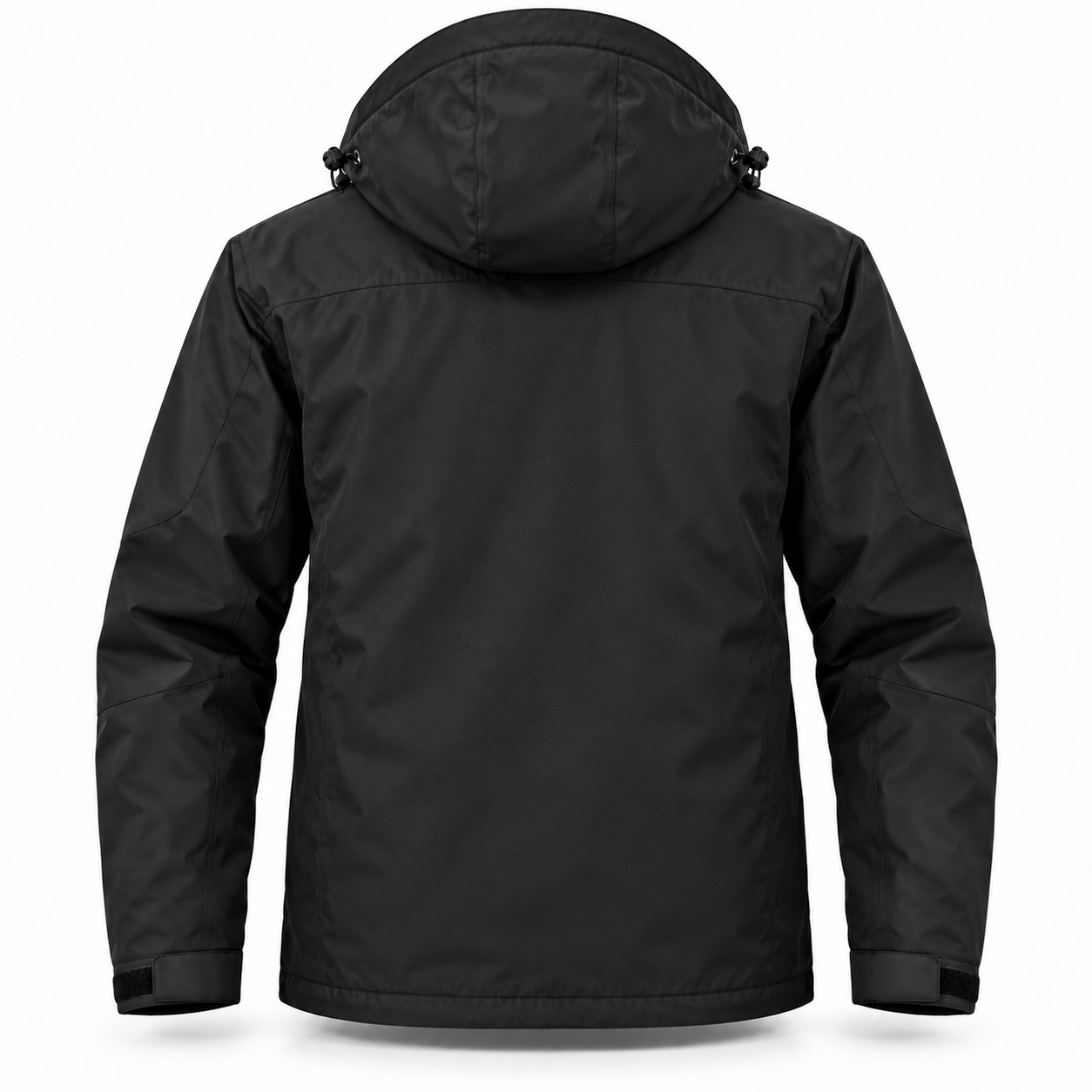 Black Three-in-One Work Shell – Back | Liberty Edge Industries