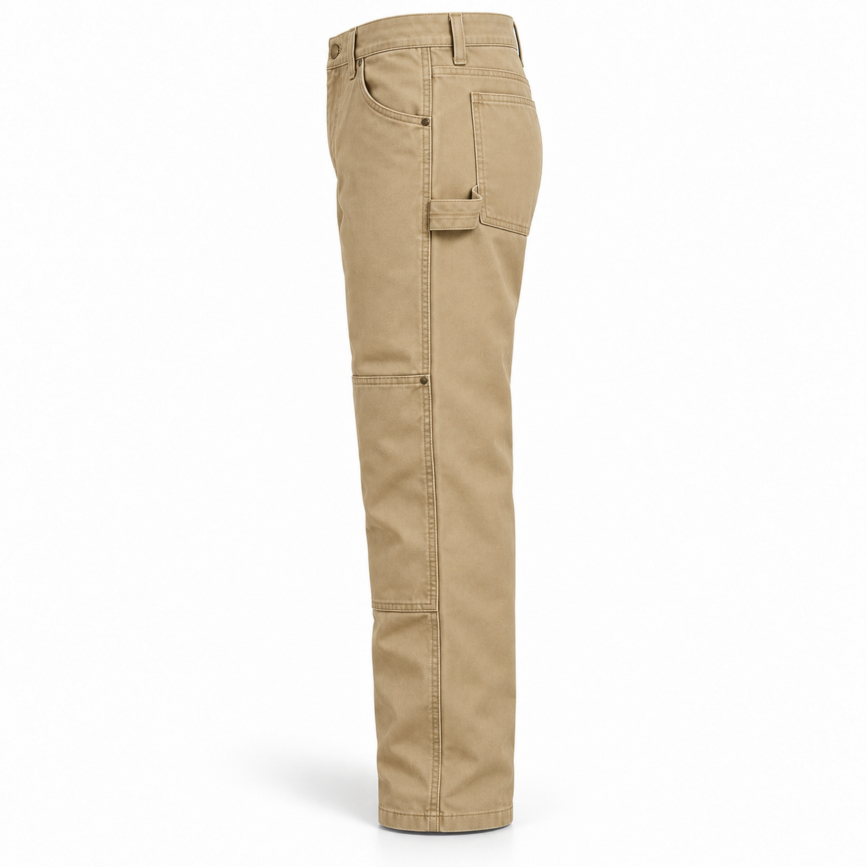Sand Carpenter Work Trousers – Side | Liberty Edge Industries