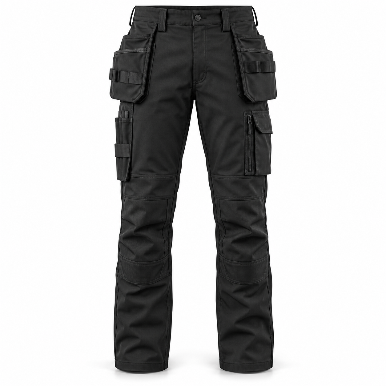 Black Holster-Pocket Work Trousers – Front | Liberty Edge Industries