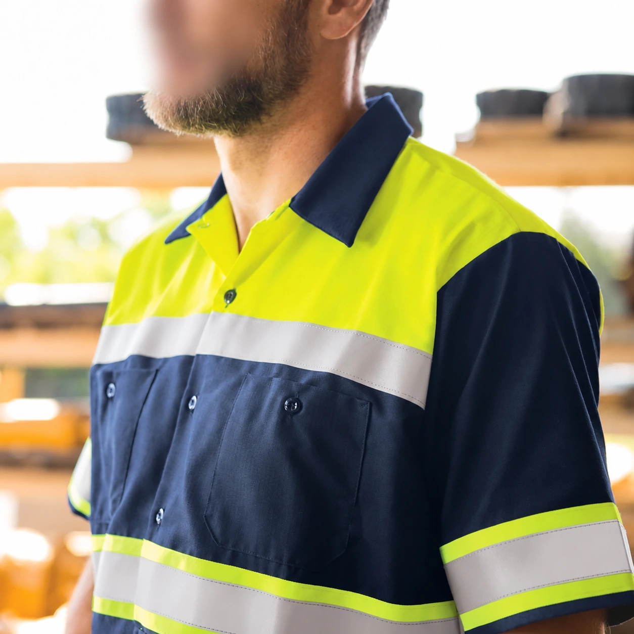 High-Visibility Workwear in use | Liberty Edge Industries