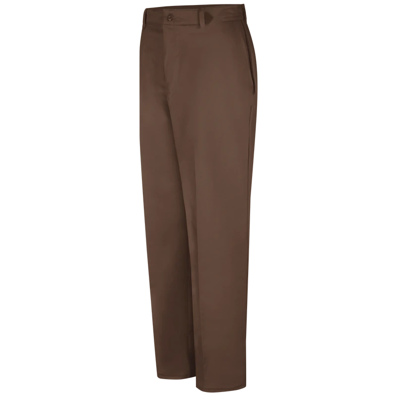Brown Industrial Work Trousers – Front | Liberty Edge Industries
