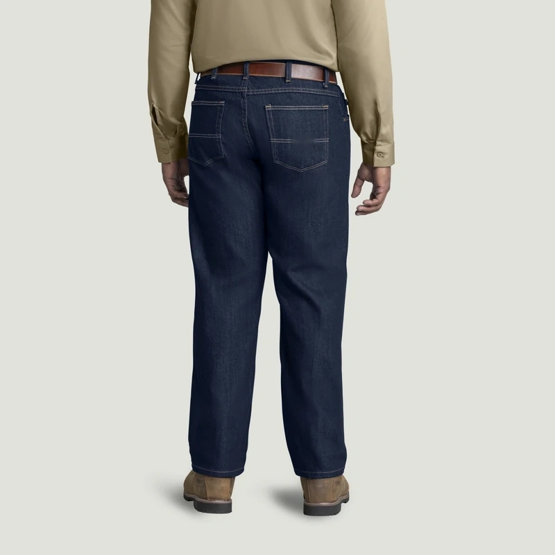 Straight-Leg Work Jeans – Back | Liberty Edge Industries