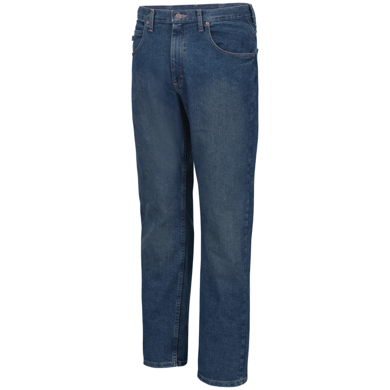 Classic Blue Work Jeans – Front | Liberty Edge Industries