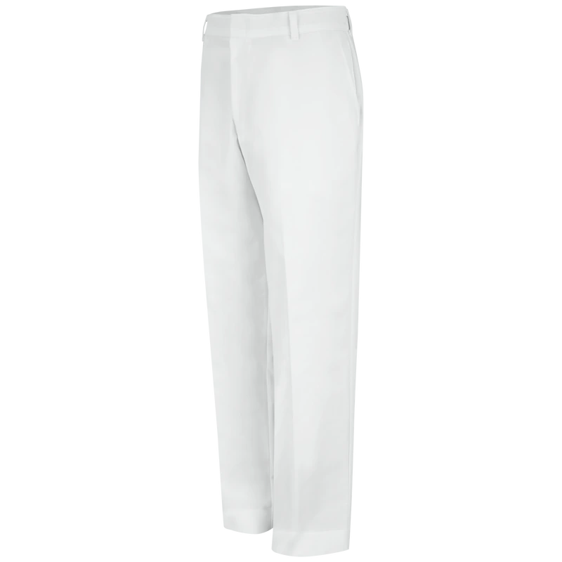 White Work Trousers – Front | Liberty Edge Industries