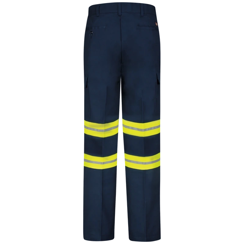 Reflective Cargo Work Trousers – Back | Liberty Edge Industries
