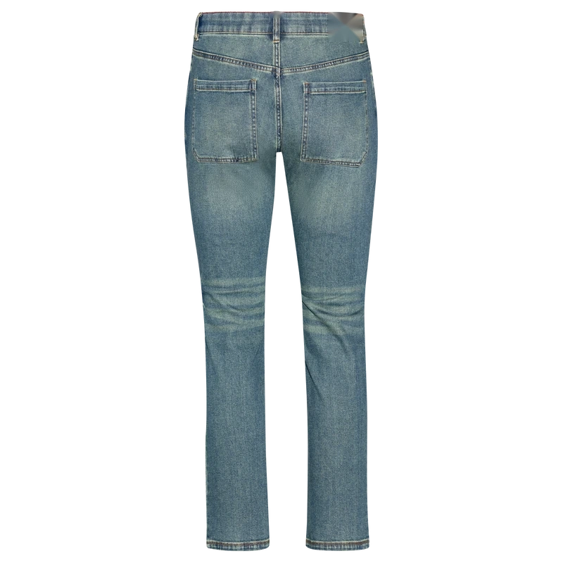 Faded Blue Work Jeans – Back | Liberty Edge Industries