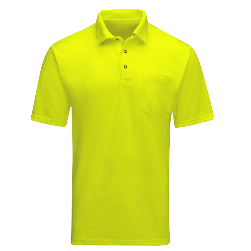 Fluorescent Work Polo – Front | Liberty Edge Industries
