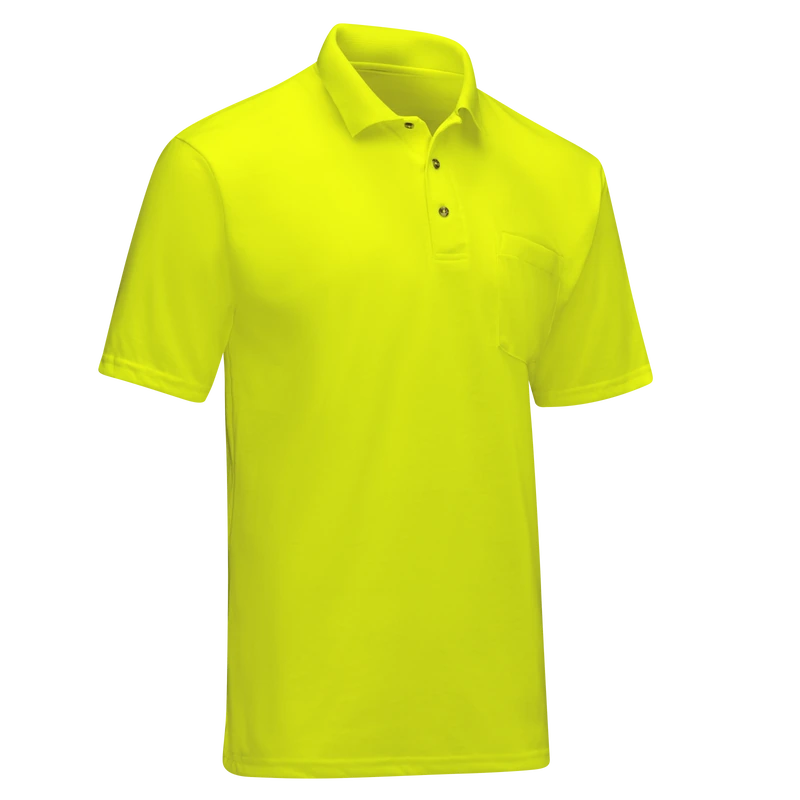 Fluorescent Work Polo – Left | Liberty Edge Industries