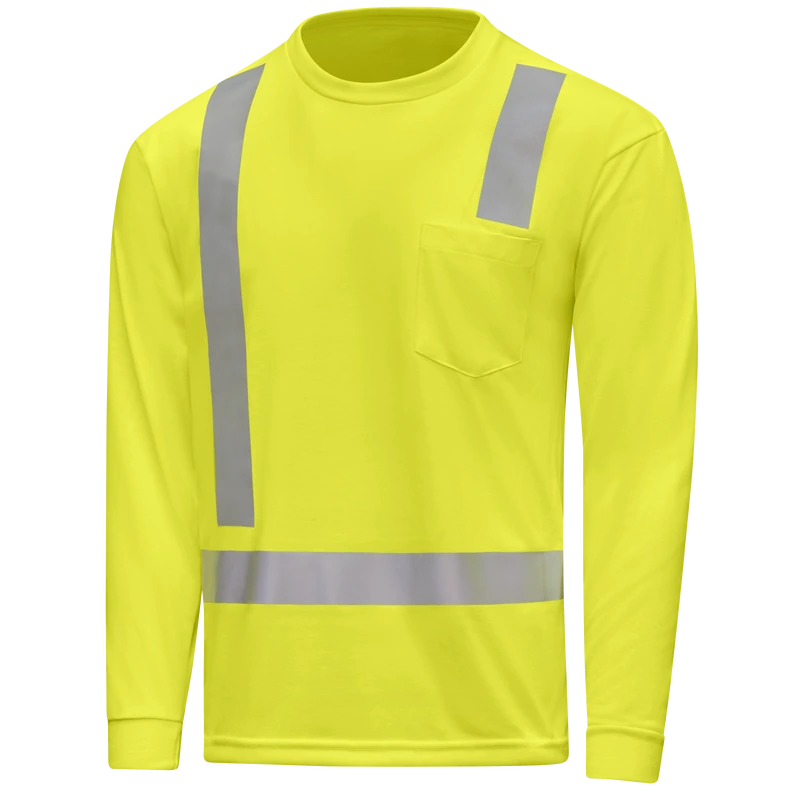 Reflective Long-Sleeve Tee – Left | Liberty Edge Industries