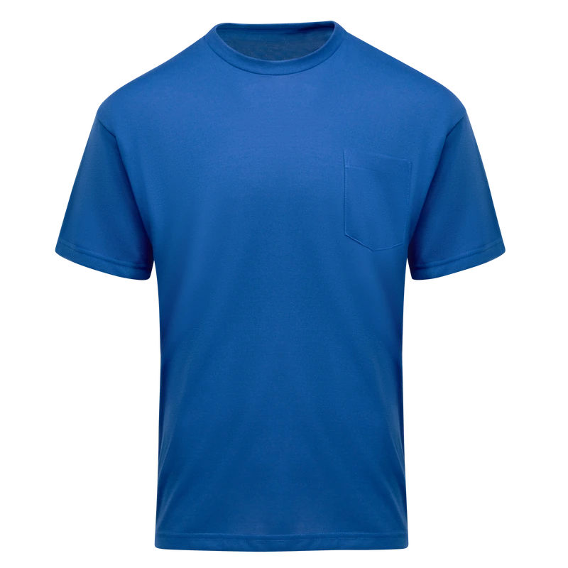Royal Blue Work T-Shirt – Front | Liberty Edge Industries