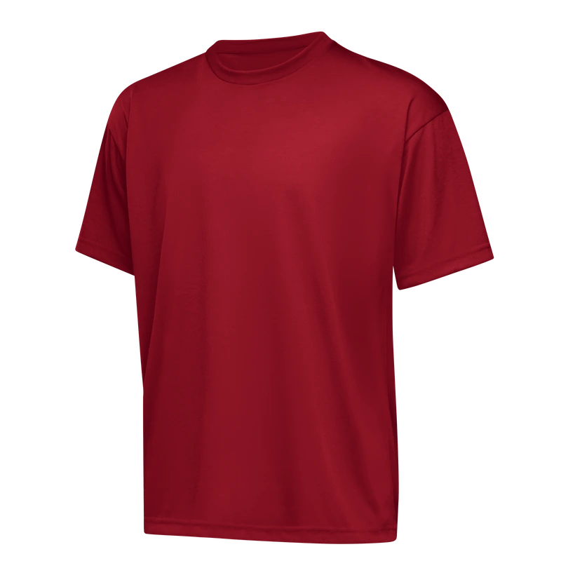 Red Short-Sleeve Work Tee – Right | Liberty Edge Industries