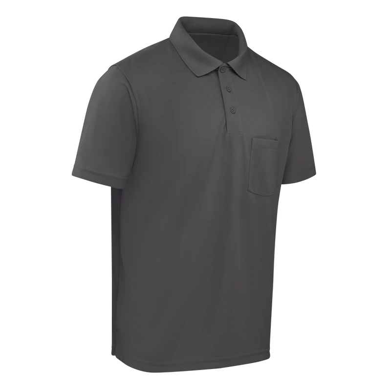Charcoal Work Polo – Left | Liberty Edge Industries