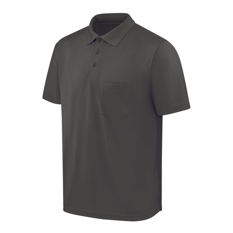 Charcoal Work Polo – Right | Liberty Edge Industries